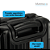 Mala de Viagem de bordo Multmaxx 10KG WG20-03 Preta MTX048 - Imagem 7