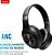 Headphone Aiwa AWS-HP-02-B Bluetooth Dobrável Preto Bivolt  74591-01 - Imagem 2