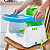 Cadeira de Alimentação Booster Infantil Multmaxx MTX063 Verde/Azul - Imagem 3