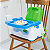Cadeira de Alimentação Booster Infantil Multmaxx MTX063 Verde/Azul - Imagem 4