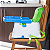 Cadeira de Alimentação Booster Infantil Multmaxx MTX063 Verde/Azul - Imagem 5