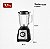 Liquidificador Mondial Turbo Glass 2,2L  L-1400-GI 1400W 60Hz Preto 110V - Imagem 7