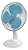 Ventilador Personal Fan Branco 20W Fame 1515851 110V - Imagem 1