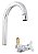 Torneira para Cozinha de Parede Bica Alta Docol City Cromado 876606 - Imagem 3