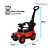Carrinho de Passeio infantil com Empurrador Multmaxx MTX078 YBK-300 Vermelho - Imagem 7