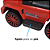 Carrinho de Passeio infantil com Empurrador Multmaxx MTX078 YBK-300 Vermelho - Imagem 4