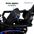 Carrinho de Passeio infantil com Empurrador Multmaxx MTX077 ZXB-1989 Preto - Imagem 5