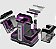 Extratora de sujeiras Portátil Wap Spot Cleaner W3 1450W Preta/Roxa 110V - Imagem 3