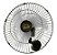 Ventilador Oscilante de Parede Gold 60 cm com 3 Pás 200w Venti-Delta Preto Bivolt - Imagem 1