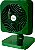 Ventilador Oscilante de Mesa Delta Turbi com 3 Pás 130W Venti-Delta Verde 110V - Imagem 1
