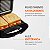 Grill e Sanduicheira Mondial Premium S-07 800W Preto/Inox 220v - Imagem 3