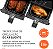 Fritadeira Air Fryer Dual Duplo Cesto 8L Mondial AFD-01-BI Preto 60Hz 110V - Imagem 5