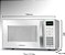 Micro-ondas 34L Mondial MO-02-34-W Branco 1.400W 110V - Imagem 7
