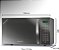 Micro-ondas 34L Mondial MO-02-34-E Espelhado 1.400W 110V - Imagem 7