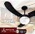 Ventilador de Teto New Montana com 3 Pás 130W Venti-Delta Preto 110V - Imagem 2