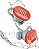 Fone de Ouvido Bluetooth JBL Endurance Race Intra-Auricular Coral JBLENDURACECOR - Imagem 6