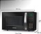 Micro-ondas 21L Mondial MO-01-21-B Preto 1200W 10 níveis de potência 110V - Imagem 6