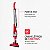Aspirador de Pó Vertical Mondial Turbo Premium AP-30 1200w 2 em 1 Vermelho/Inox 110V - Imagem 5