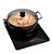 Cooktop de Indução Portátil 1 Boca Preto Dako 10 níveis de potência 220v - Imagem 3