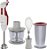Mixer Oster Delight Função Turbo 2615U 3 em 1 127v 250w Branco/Vermelho - Imagem 1