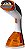 Vaporizador Orion Mallory 1200W Branco/Grafite/Laranja 110V - Imagem 1