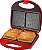 Sanduicheira Mallory Mickey Mouse Funny Plates 750w Vermelho 110V - Imagem 1