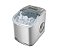 Máquina de Gelo Turbo Ice Premium MG-12-GI 90w Cinza/Inox Mondial 110V - Imagem 1