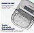 Máquina de Gelo Turbo Ice Premium MG-12-GI 90w Cinza/Inox Mondial 110V - Imagem 4