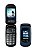 Celular Gradiente Flip Neo S105A RAM32MB Dual Chip, Rádio AM/FM, MP3 Azul/Preto - Imagem 1
