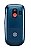 Celular Gradiente Flip Neo S105A RAM32MB Dual Chip, Rádio AM/FM, MP3 Azul/Preto - Imagem 4