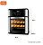 Fritadeira Elétrica Forno Oven 12L Mondial 2 em 1 2000W Preto/Inox AFON-12L-BI 110V - Imagem 9