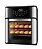 Fritadeira Elétrica Forno Oven 12L Mondial 2 em 1 2000W Preto/Inox AFON-12L-BI 110V - Imagem 1