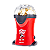 Pipoqueira Mickey Mallory 1200W 110v Vermelha + 2 Baldes de Pipoca Mickey - Imagem 3