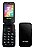 Celular Flip CX 908 Dual Chip Preto Lenoxx - Imagem 1