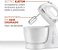 Batedeira Mondial Cake 500W B-50-W Branca 110V - Imagem 2