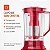 Liquidificador Mondial Turbo Inox L-1200 RI Com Filtro 1.200W Vermelho 220V - Imagem 3