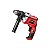 Furadeira de Impacto Mondial Power Tools FFI-05 Preto/Vermelho 750W 110V - Imagem 1