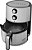 Fritadeira Air Fryer Britânia BFR46PI 4,6L Antiaderente Preto/Inox 1500W 110V - Imagem 3