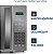 Micro-Ondas Mondial 21L Cinza/Espelhado MO-01-21-E 1200W 220V - Imagem 3