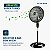 Ventilador de Coluna Turbo Mondial 40CM VTX-40C-8P-CR 140W 220V - Imagem 2