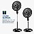 Ventilador de Coluna Turbo Mondial 40CM VTX-40C-8P-CR 140W 220V - Imagem 4