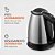 Chaleira Elétrica Mondial Premium Preta/Inox 1500W CE-06 220V - Imagem 7