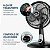 Ventilador de Mesa Mondial 6 pás Turbo VT-30-NB 60W 110V - Imagem 5