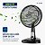 Ventilador de Mesa Mondial 6 pás Turbo VT-30-NB 60W 110V - Imagem 2