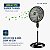 Ventilador de Coluna Turbo Mondial 40CM 140W  VTX-40C-8P-CR 110V - Imagem 2