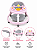 ANDADOR INFANTIL COM EMPURRADOR MULTMAXX MTX151 ROSA - Imagem 5
