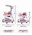ANDADOR INFANTIL COM EMPURRADOR MULTMAXX MTX151 ROSA - Imagem 5