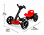 MINI KART ELETRICO INFANTIL MULTMAXX MTX157 VERMELHO - Imagem 3
