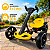 MINI KART ELETRICO INFANTIL MULTMAXX MTX156 AMARELO - Imagem 7