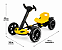 MINI KART ELETRICO INFANTIL MULTMAXX MTX156 AMARELO - Imagem 2